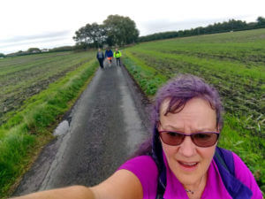 Dianne Ashcroft out walking
