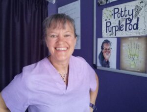 Dianne Ashcroft, the Potty Purple Pod
